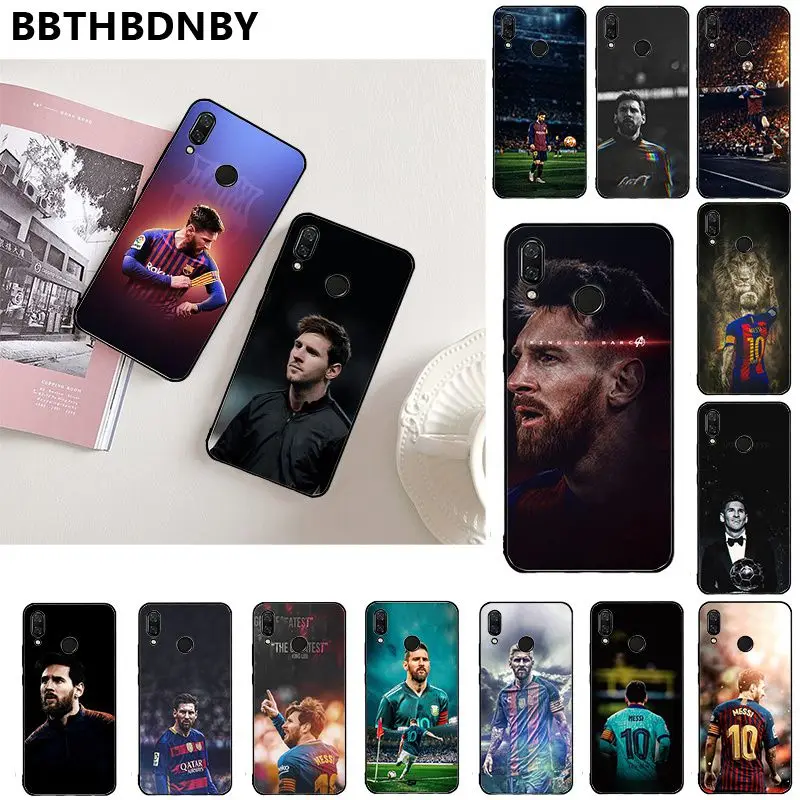 

For Redmi 6pro Messi Colorful Cute Phone Coque for Xiaomi 8 9 se Redmi 6 6pro 6A 4X 7 note 5 7