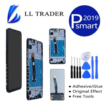 

for HUAWEI P Smart 2019 LCD Display Screen Replacement Touch Digitizier Assembly Frame Free Tools