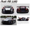 1:32 Audi R8 CUP Supercar Alloy Car Model Diecast Toy Vehicle Sound and Light Pull Back Simitation Cars Model Toys Gift 5