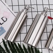 Бутылки с дозатором жидкого мыла из нержавеющей стали многоразовые бутылки кухня ванная комната лосьон насос путешествия шампунь портативная бутылка