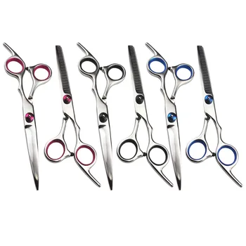 

professional 6.0 inch 4cr hair scissors cutting barber makas hair scissor salon scisors thinning shears hairdressing scissors