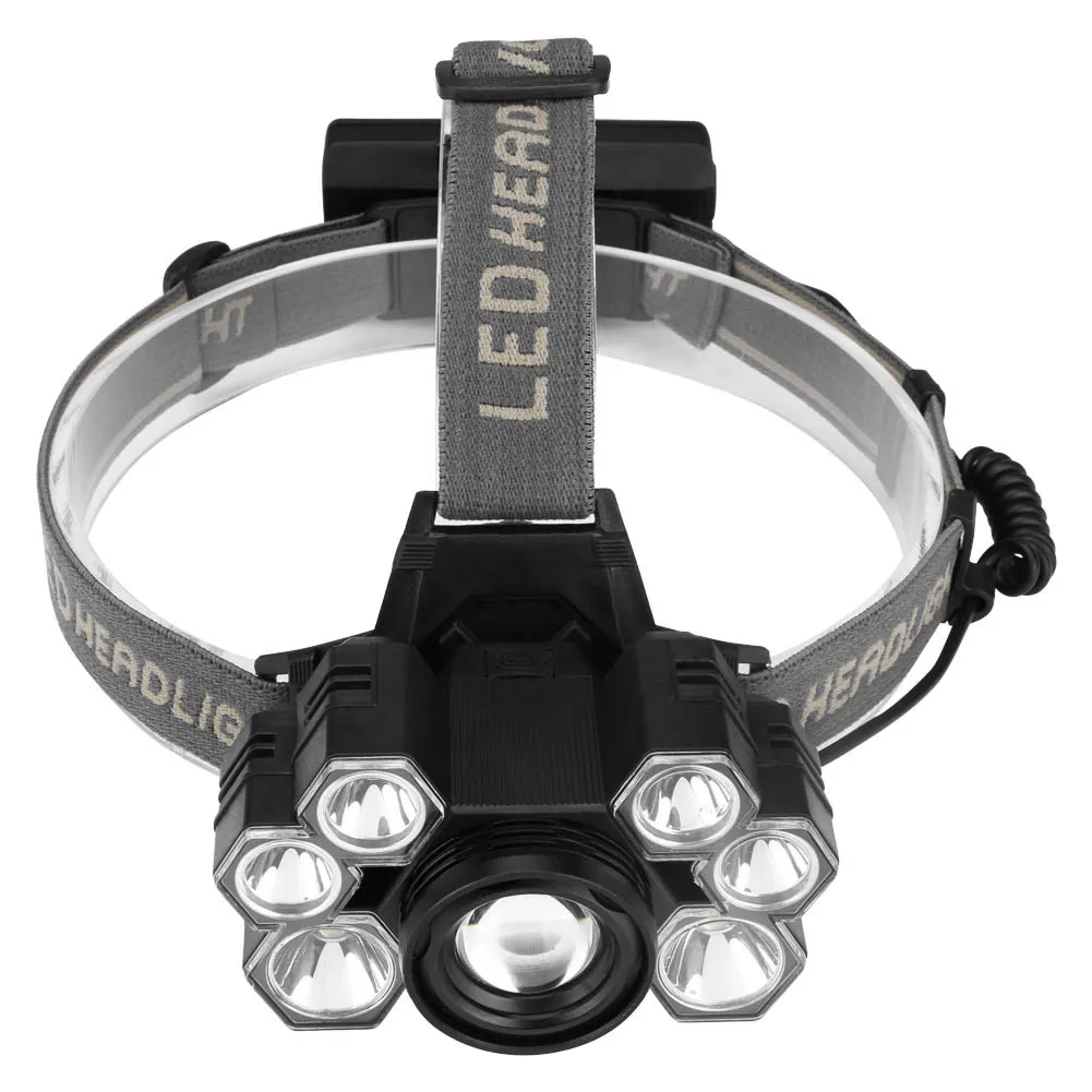 XML T6 LED Headlamp Rechargeable Head Light Flashlight Torch Lamp HOT Head Lamp Flashlight for Camping Linterna LED Cabeza