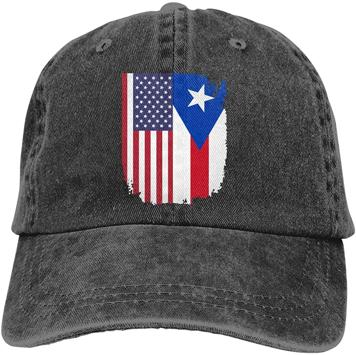 Бейсбольная Кепка унисекс с американским флагом, из хлопка и денима, регулируемая охотничья Кепка для мужчин или женщин