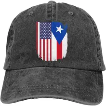 Бейсбольная Кепка унисекс с американским флагом, из хлопка и денима, регулируемая охотничья Кепка для мужчин или женщин