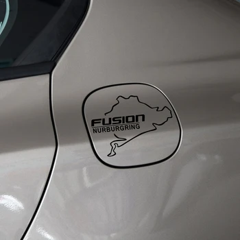 

Car Racing Nurburgring Reflective Sticker For Ford Fusion Auto Vinyl Decor Decal Fuel Tank Cap Sport Captivation Car Accessories