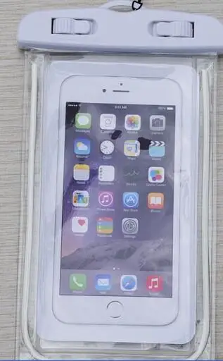 Белый Универсальный Водонепроницаемый Чехол для IPhone 11 Pro Max 4S 5 5S SE 6 6s 7 8 Plus X XS XR XS максимальный Чехол пакет сумка Чехлы водонепроницаемый чехол - Цвет: Белый
