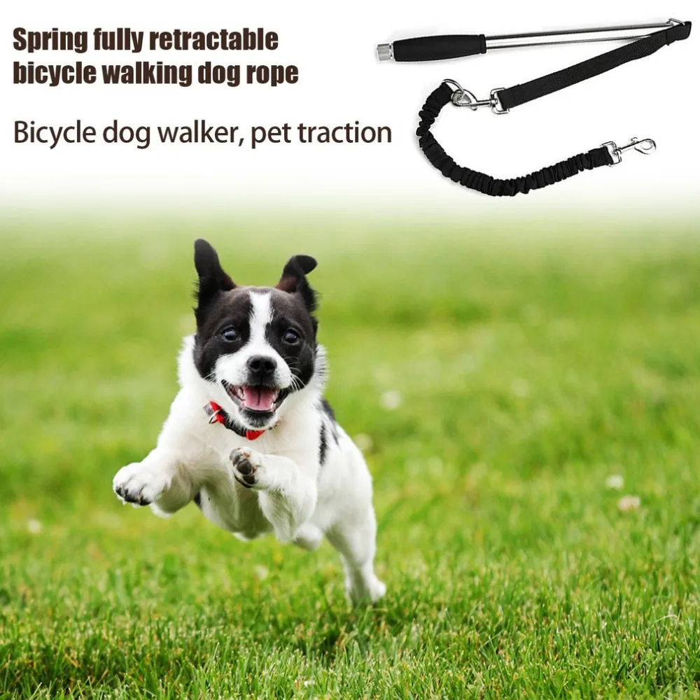 Dog Training Leash Original Dog Leash Bike Exerciser Pet Dog Leash Attachment Distance Keeper Hands Jogger Dog Control Walker