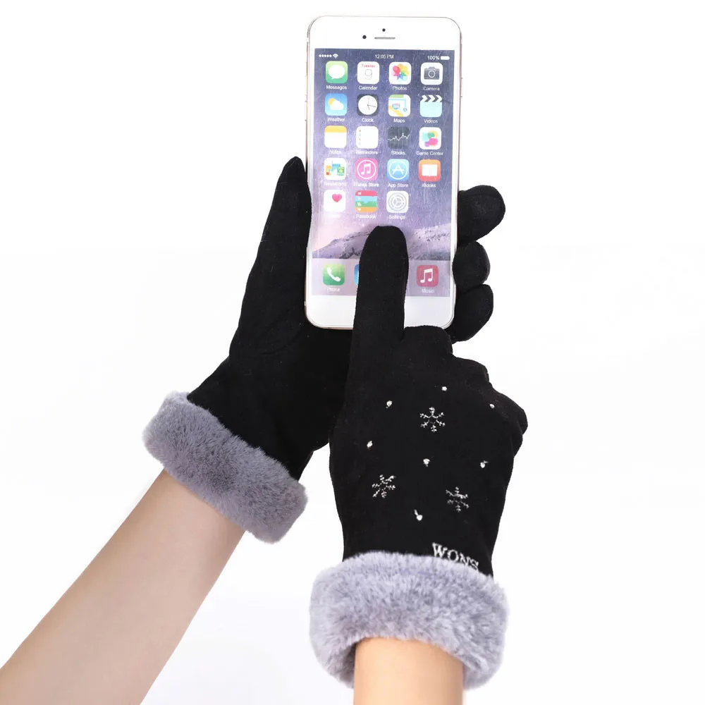 Fashion New Cute Gloves Stylish Hand Knitted Fingerless Warm Colourful Womens Fashion Winter Outdoor Sport Warm Gloves