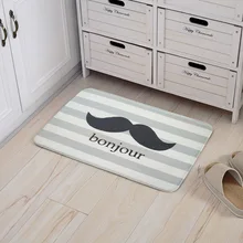 Простой Японский Корейский полосатый коврик для бороды хипстерский домашний дверной вход Противоскользящий коврик для гостиной чайный столик с окошком