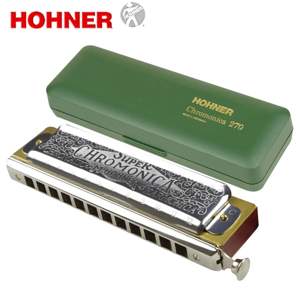 Hohner Super Chromonica 270 Хроматическая гармоника 12 отверстий Instrumento Key C Музыкальные инструменты грушевая расческа квадратные мундштук