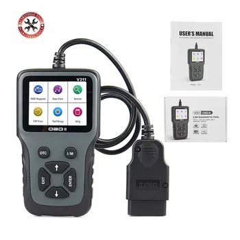 

Engine Fault Code Reader Scan Tools V311 OBD2 Universal Car Diangostic Scanner Automobile Fault Detector