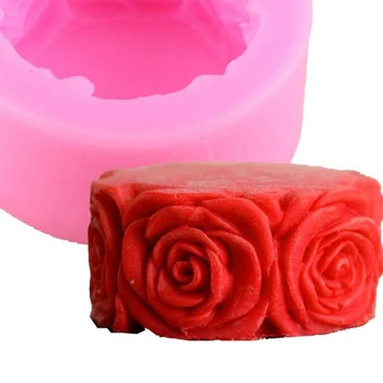 

Rose Flowers silicone mold Cake Chocolate Mold wedding Cake Decorating Tools Fondant Sugarcraft Cake Mold Kitchen Gadgets