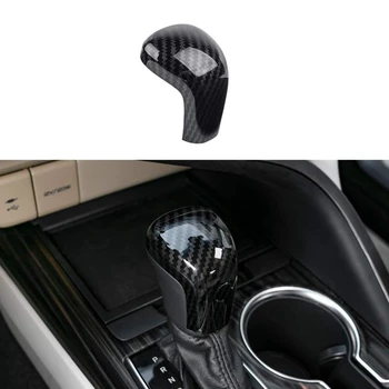 

Gear Knob Cover Trim Sticker Decoration ABS for Toyota Camry 2018-2020 Car Accessories