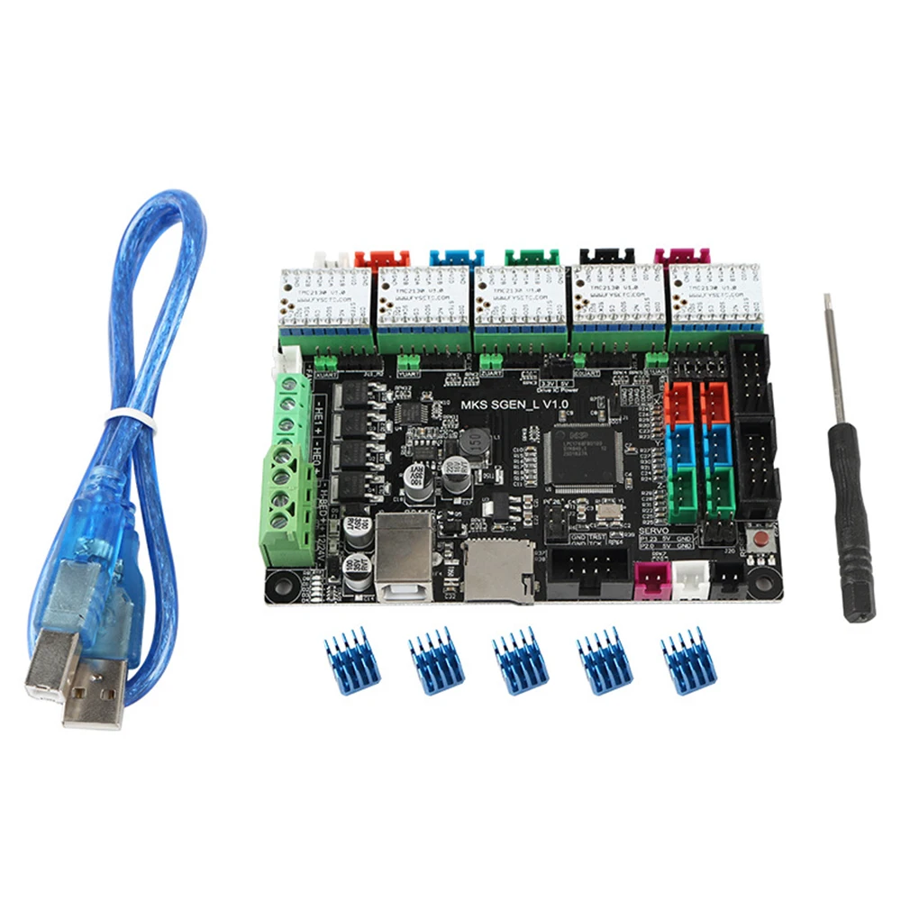 Для 3D-принтера несколько драйверов TMC2208 UART TMC2130 SPI режим lcd 12864 MINI12864 плата управления Замена MKS SGen-L