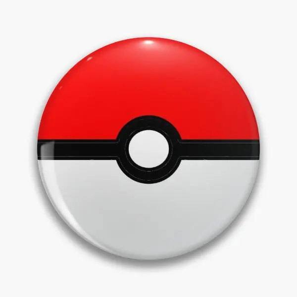 Pokeball мягкая пуговица для воротника украшение влюбленных забавная креативная
