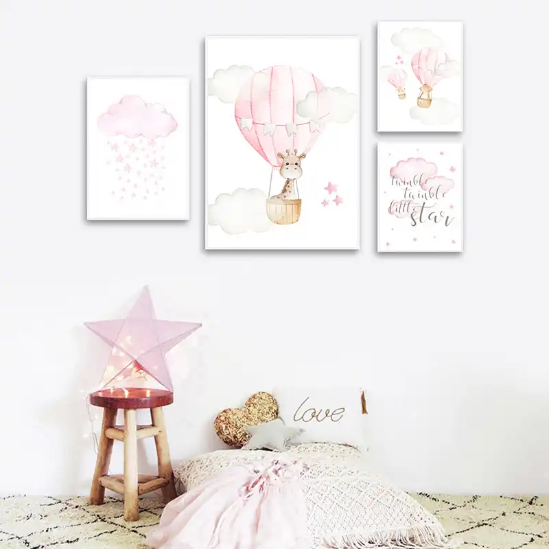 wall art for nursery girl