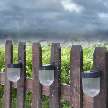 

N767 Outdoor Waterproof solar Powered Lamp fence wall light Pathway Lamp New