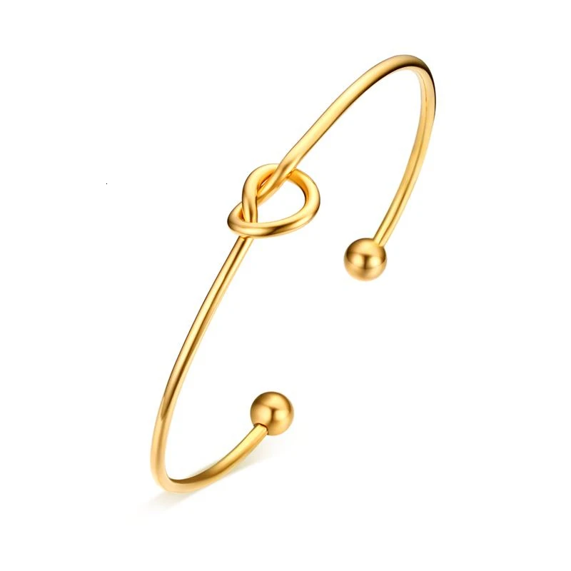 GOLD Серебряный Браслет-манжета с надписью LOVE, Женский Открытый браслет из нержавеющей стали, очаровательные ювелирные изделия для сестры - Окраска металла: GOLD