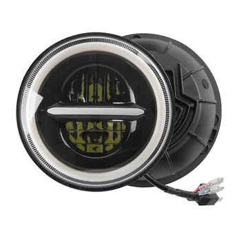 

7 Inch Reflector Design 220W Car LED Headlight High Performance IP68 Waterproof Round 9-30V Night Plug And Play For Wrangler