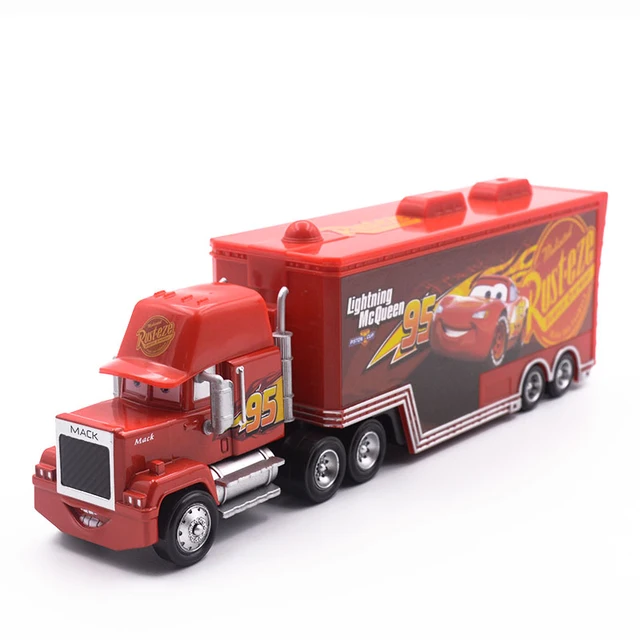 Disney Pixar Cars 3 Metal Car Toy Storm Jackson Lighting McQueen Mack Truck Golden Curz Toy Vehicles Kid Christmas Birthday Gift 3