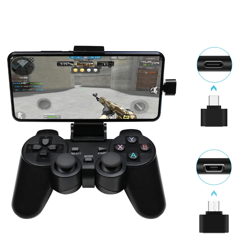 Беспроводной геймпад пк для PS3 Android Phone TV Box 2 4G беспроводной джойстик игровой