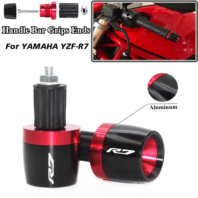 

Для мотоцикла YAMAHA YZF-R7 YZF R7 7/8 "22 мм ручки руля ручки концевые универсальные противовес крышки ползунка