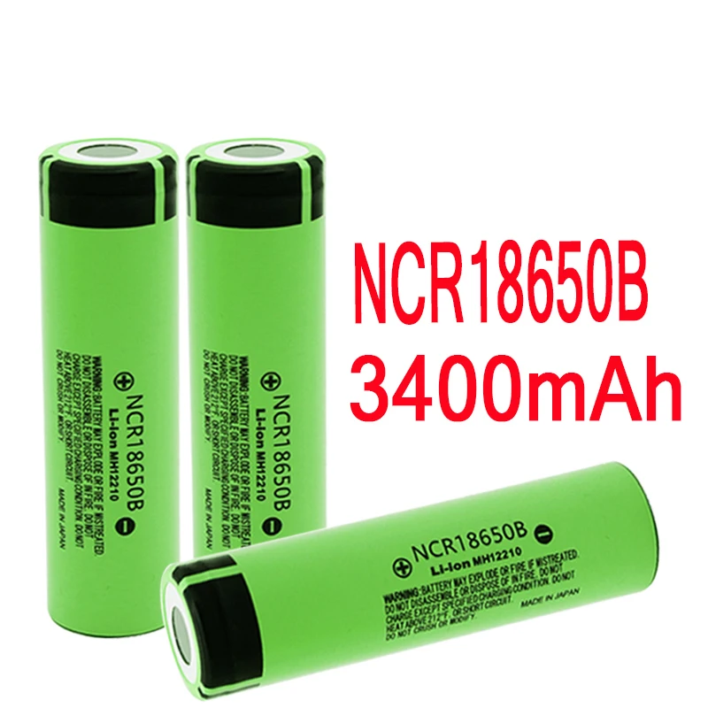 NCR18650B 3,7 v 3400mah 18650 литиевая аккумуляторная батарея для фонариков