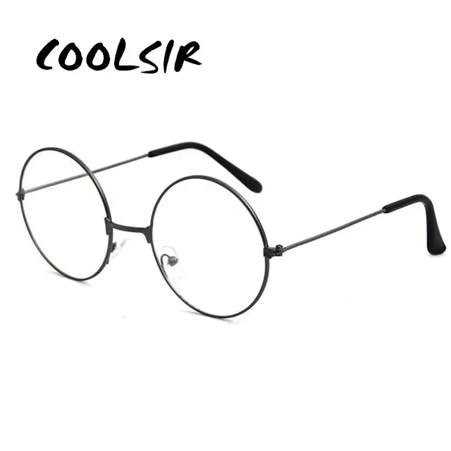 Оправа для очков COOLSIR с прозрачными линзами Круглые Искусственные очки