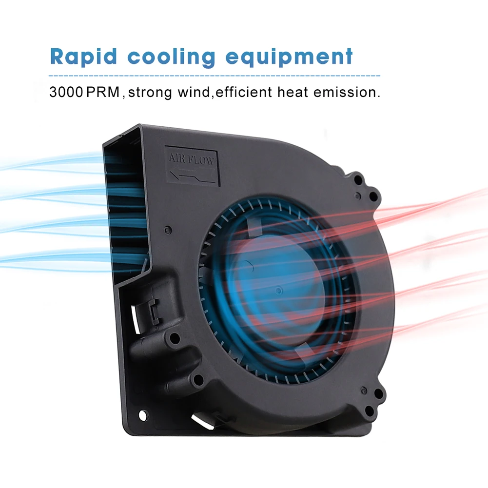 Ventilador de Ventilação de Ventilação Ventilador de Refrigeração Gdestie 24v 48v 110v 115v 1 Peça v 220v 240v 120mm 12cm 5v 12v - Imagem 3