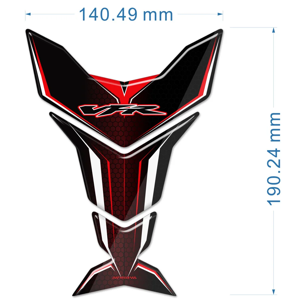 Защитная Наклейка на бак для Honda VFR 400 750 800 1200 X F комплект наклеек чехлы багажа