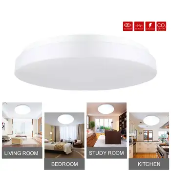 

12W 28CM Ceiling Light Lamp Luminaria Ceiling Light White Color Fixture Lustre Surface Mount for Living Room Bedroom