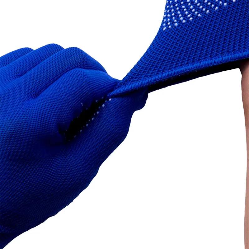 Один дюжина нейлоновые перчатки с украшением из бисера 12 пар Нескользящие дышащие износостойкие пыленепроницаемые перчатки для работы