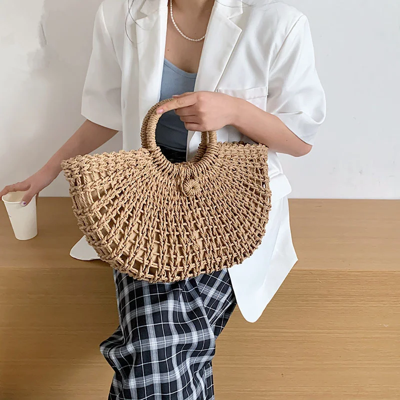 Рисунок 6 - Модная круглая соломенная сумка-мешок CAREY KAY