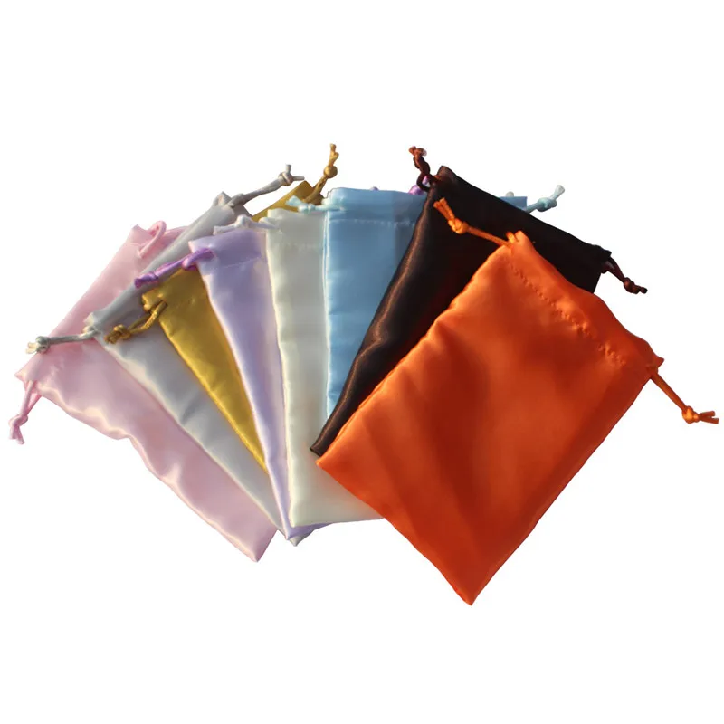 

Wedding Christmas Party Favors Packaging Jewelry Pouches Organza Gifts Bags Drawstring Candy Bag