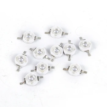 

10PCS 3W LED Black Light Bulbs Lamp UV Light Chips UV395nm LED Ultraviolet Lights for Scanning Printer