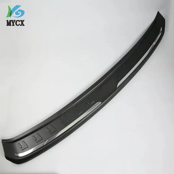 

Car Accessories Interior Stainless Rear Outer Bumper Protector Scuff Plate Guard Cover Trim For Volkswagen Tiguan L Car Styling
