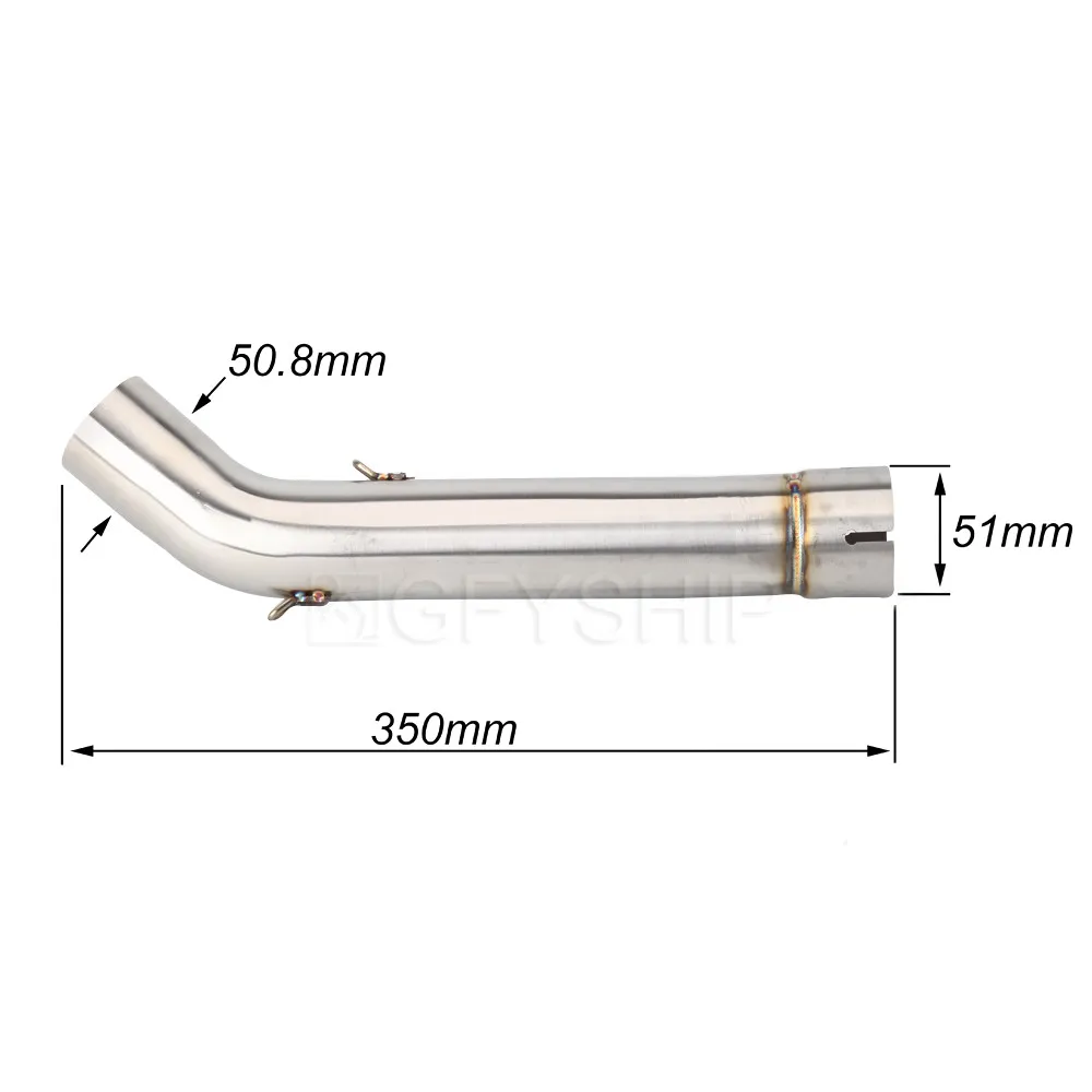 Pot D'échappement Intermédiaire Pour BMW F750GS / F850GS (2018-2022) - Acier Inoxydable, Design Performant - 5