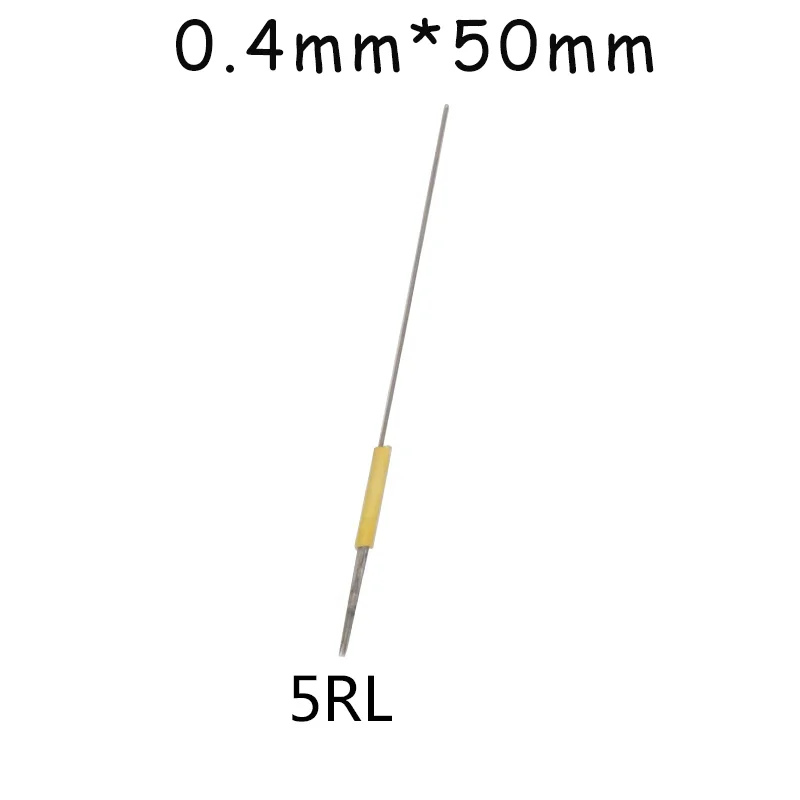5RL needle 100PCS 1 комплект Оригинальное тайваньское оборудование для перманентного макияжа огромное солнце тату машина G-8650 с батареей тату машина Полный комплект татуировки - Цвет: 5RL needle 100PCS