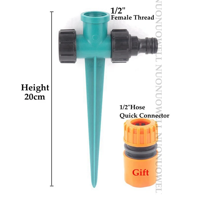 20 Cm 1/2 "3/4" Szál Kerti Gyep Öntöző Sprinkler Alap Fúvókák Tüske Támogatás Forgó Ütköző Sprinklerek Rúd Földi Tét - Image 2
