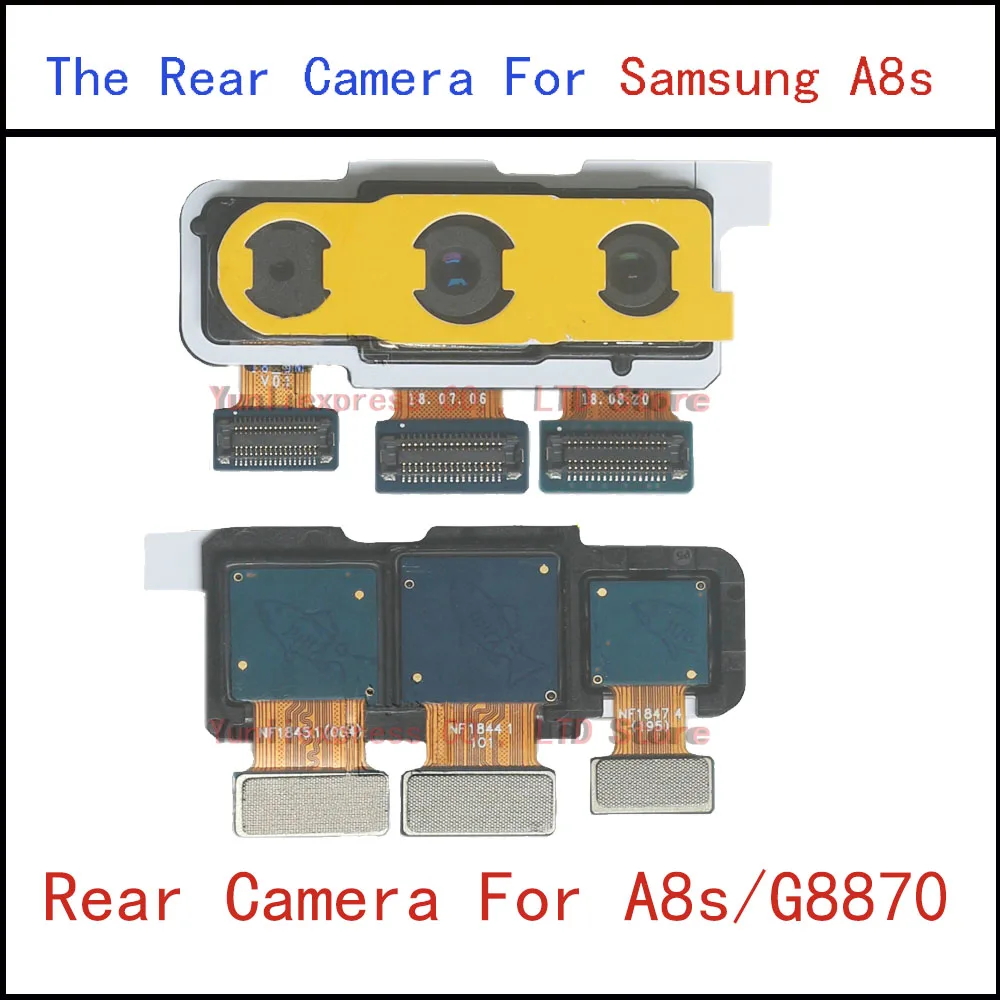 

Back Rear Camera Module Replacement For Samsung GALAXY A8s G8870 Front