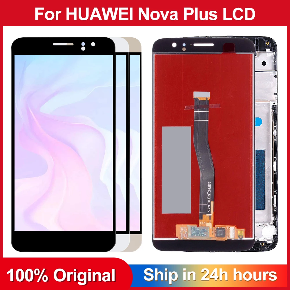 Оригинальный сенсорный экран для Huawei Nova Plus диагональю 5 дюйма стандартный ЖК