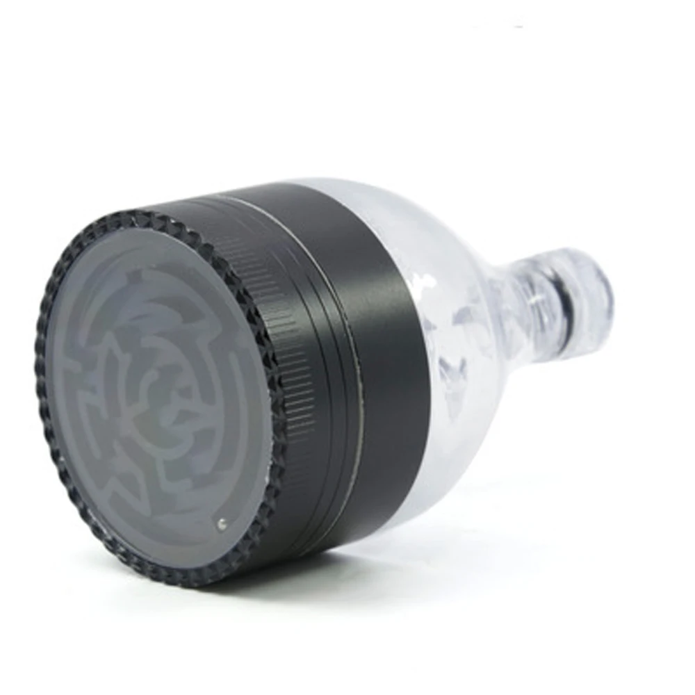 Zinc Alloy Grind Smoking Grinders Tobacco Grinder 52mm Cigarette Crush Cigarette Rolling Machine Plastic Funnel Smoking