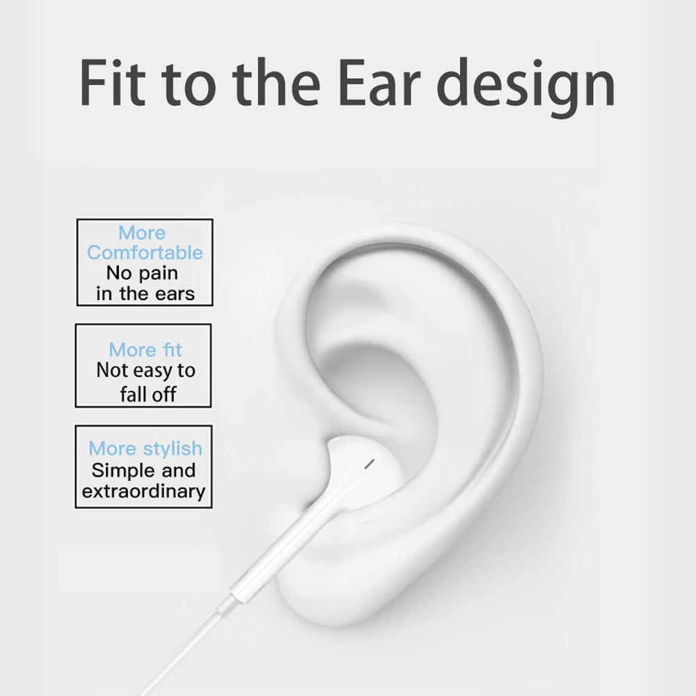 Bluetooth Проводные Наушники с микрофоном проводной гарнитуры для Apple Iphone 11 Pro Max Ear Pods 7