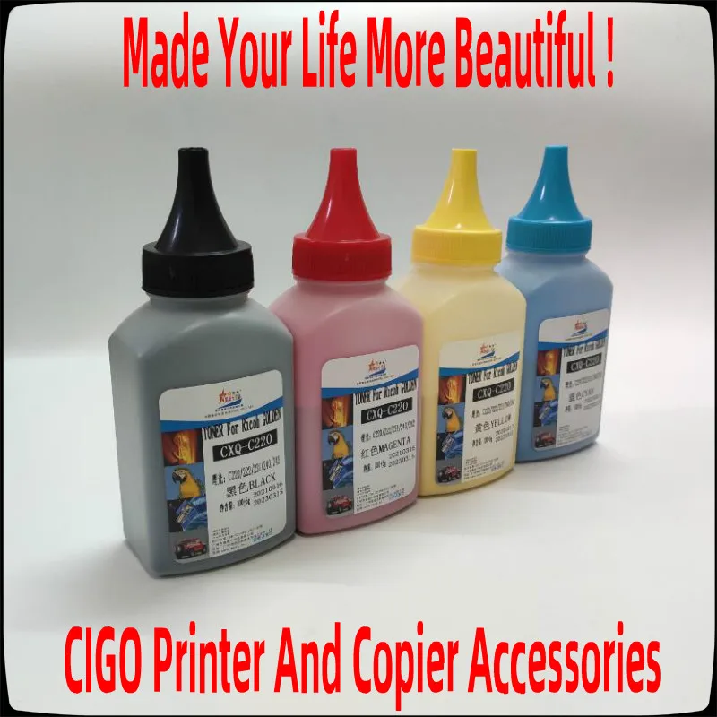 Per Epson Aculaser C2800 C3800 2800 3800 Ricarica Stampante Toner In Polvere, Per Dell 3110 3115 3130 Ricarica Bottiglia Kit Polvere Toner