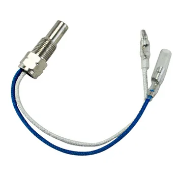 

Water Oil Temperature Replacement 1/8 NPT Auto Universal Sender Parts Probe Car Sensor Durable Accessories 2 Wire Braided Tool