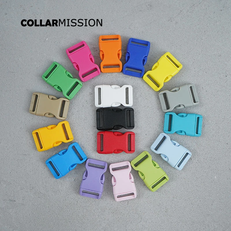 Hebilla de plástico para collar de broche de pintura aerosol de alta calidad, liberación rápida lateral para correas de 20mm, diy, 17 colores|Hebillas y ganchos| - AliExpress