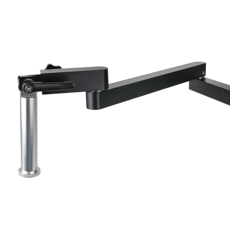 76mm Stereo Trinocular Microscope 50mm Video Microscope Camera Universal Adjustable Direction Clamp Arm Pillar Clamp Holder
