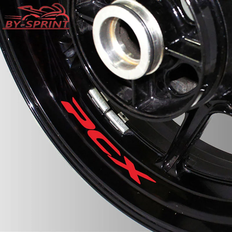 

NEW Sticker For HONDA PCX160 PCX155 Motorcycle Wheel Reflective Waterproof Decorative Decal Sticker pcx160 pcx155 pcx125