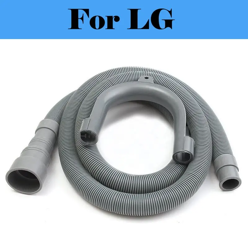 

1.5m Machine Dishwasher Drain Hose Extension Washing Pipe with Bracket Set For LG T8077TEELY T8067TEELR F14A8RDS29 T8561AFET6