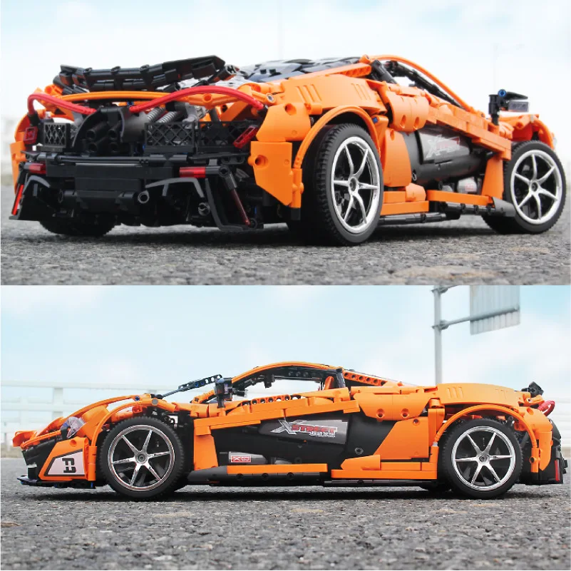Xinyu Xq1001 научная и технологическая техника группа серия Super mlaren P1 спортивный автомобиль Детский образовательный сборное здание